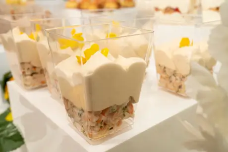Verrine de crevette en mousse — Chef.BDG
