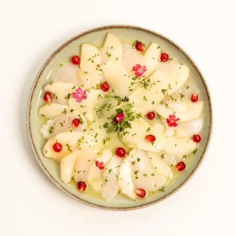 Carpaccio de Saint-Jacques aux agrumes — Chef.BDG